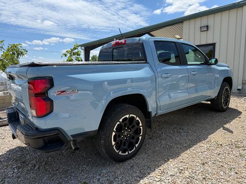 Blue 2026 Chevrolet Colorado Z71