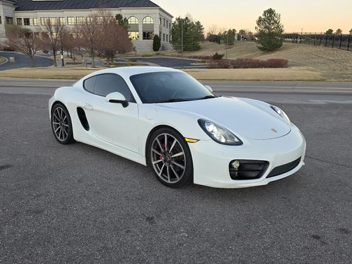 White 2014 Porsche Cayman Cayman S