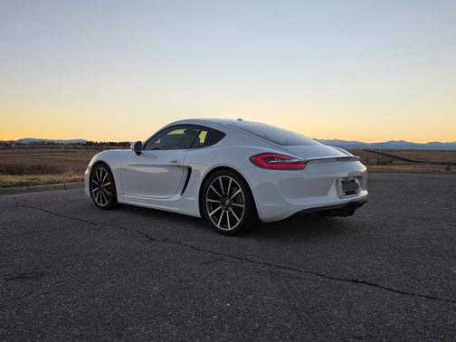 White 2014 Porsche Cayman Cayman S