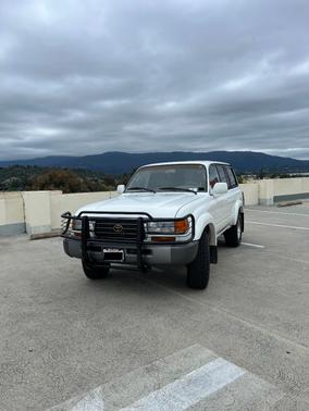White 1996 Toyota Land Cruiser Base