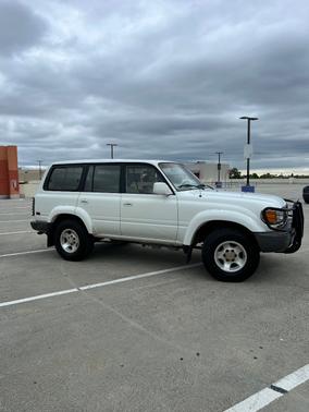 White 1996 Toyota Land Cruiser Base