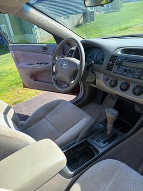 Red 2002 Toyota Camry SE