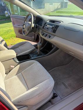 Red 2002 Toyota Camry SE