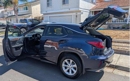 Blue 2017 Lexus RX 350 Base