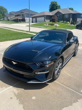 Black 2018 Ford Mustang EcoBoost Premium