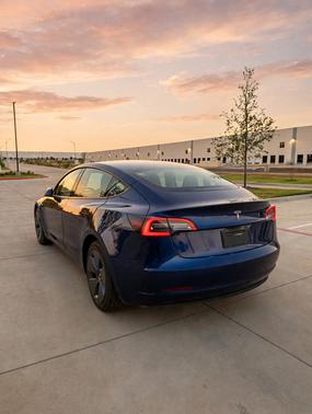 Blue 2023 Tesla Model 3 Base