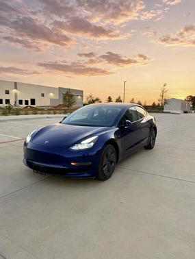 Blue 2023 Tesla Model 3 Base