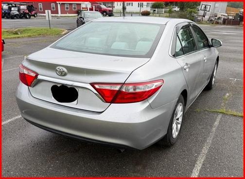 Silver 2017 Toyota Camry LE