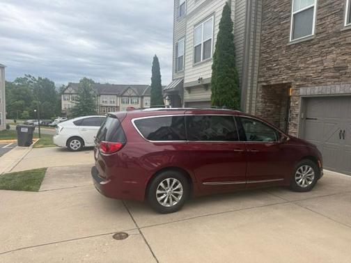 Red 2018 Chrysler Pacifica Touring-L