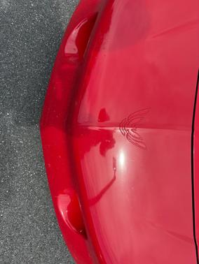 Red 1996 Pontiac Firebird Trans Am