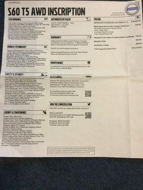 2018 Volvo S60 Inscription T5