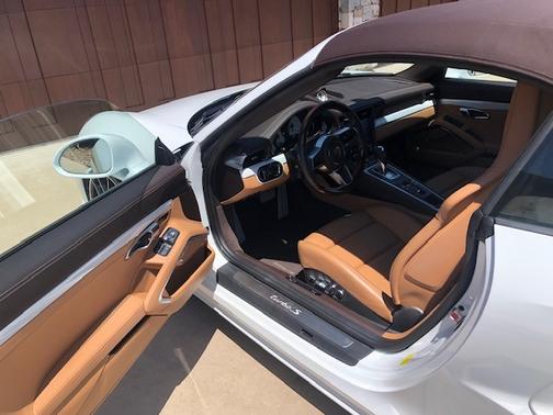 White 2017 Porsche 911 911 Turbo S Cabriolet
