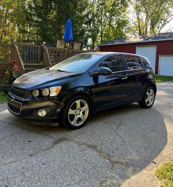 Black 2012 Chevrolet Sonic 1LZ