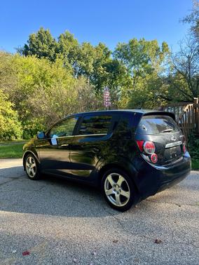 Black 2012 Chevrolet Sonic 1LZ