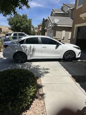 White 2023 Kia Forte GT-Line