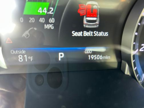 Blue 2023 Toyota Highlander Hybrid XLE