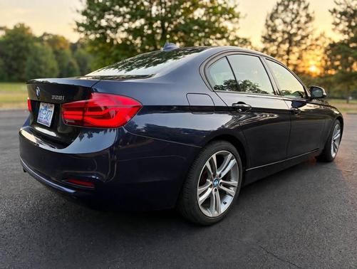 Blue 2016 BMW 328 i