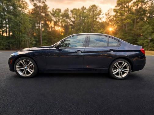 Blue 2016 BMW 328 i