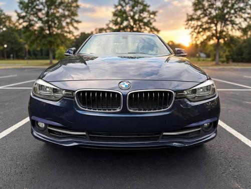 Blue 2016 BMW 328 i