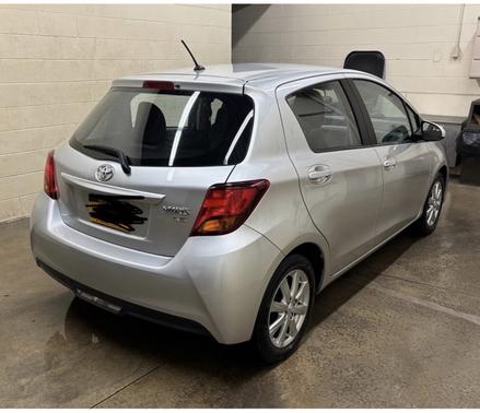 Gray 2017 Toyota Yaris LE