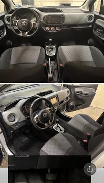 Gray 2017 Toyota Yaris LE