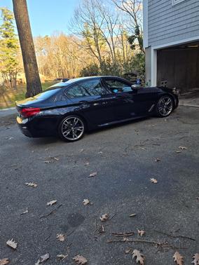 Black 2019 BMW M550 i xDrive