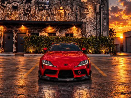 Red 2020 Toyota GR Supra 3.0 Premium Launch Edition