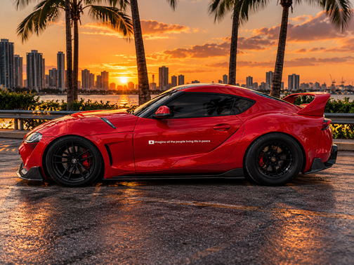 Red 2020 Toyota GR Supra 3.0 Premium Launch Edition