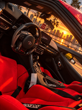 Red 2020 Toyota GR Supra 3.0 Premium Launch Edition