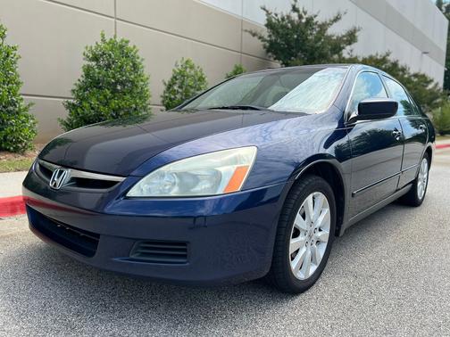 Blue 2007 Honda Accord SE