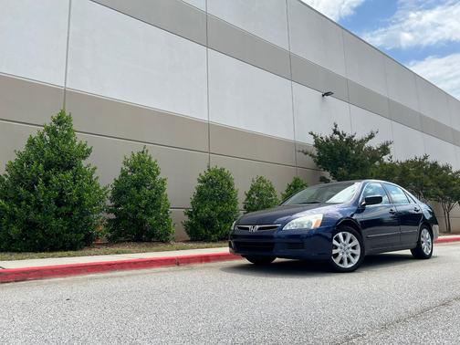 Blue 2007 Honda Accord SE