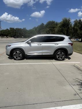 Silver 2019 Hyundai SANTA FE Ultimate 2.0T