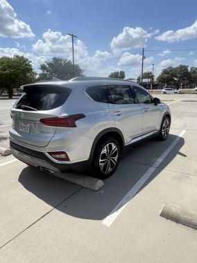 Silver 2019 Hyundai SANTA FE Ultimate 2.0T