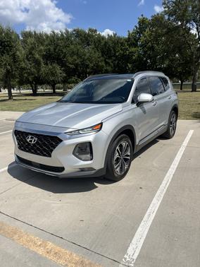 Silver 2019 Hyundai SANTA FE Ultimate 2.0T