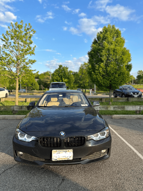 Blue 2014 BMW 320 i xDrive