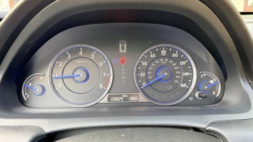 Red 2012 Honda Crosstour EX