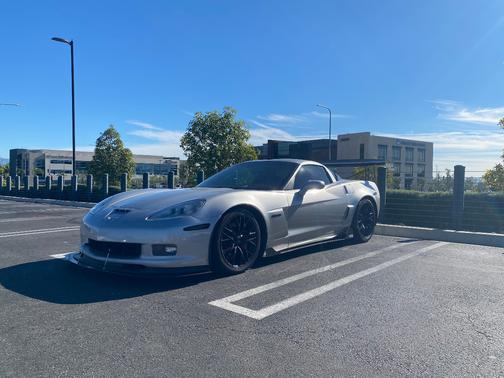 Silver 2008 Chevrolet Corvette Z06