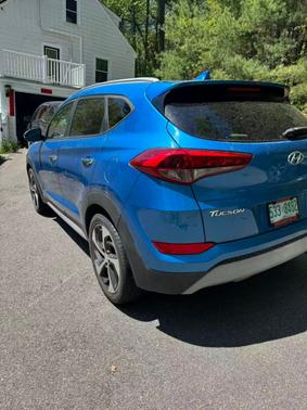 Blue 2018 Hyundai TUCSON Limited