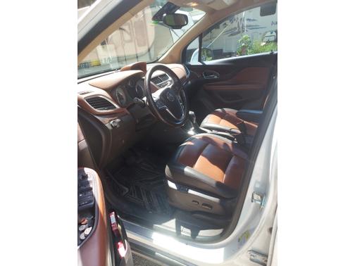 White 2015 Buick Encore Leather