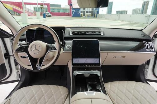 White 2022 Mercedes-Benz S-Class S 580 4MATIC