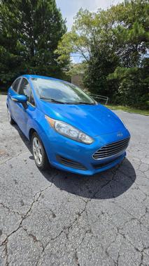Blue 2016 Ford Fiesta SE