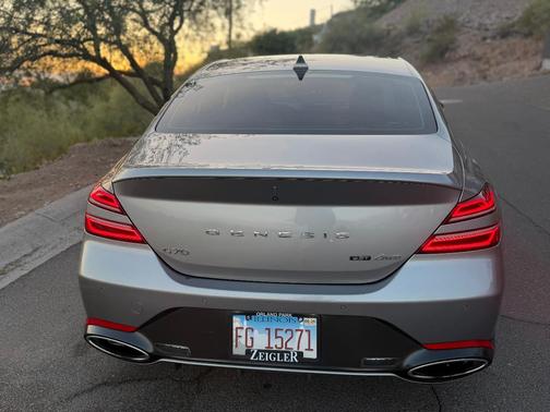Gray 2022 Genesis G70 3.3T