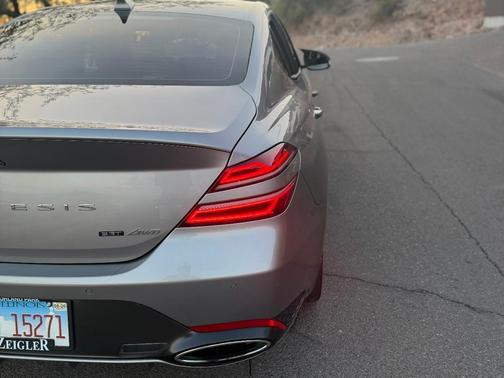 Gray 2022 Genesis G70 3.3T