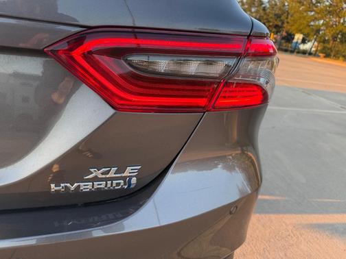Gray 2024 Toyota Camry Hybrid XLE