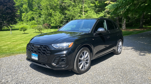 Black 2023 Audi Q5 e 55 S line Premium Plus