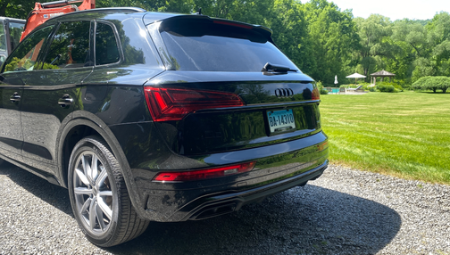 Black 2023 Audi Q5 e 55 S line Premium Plus
