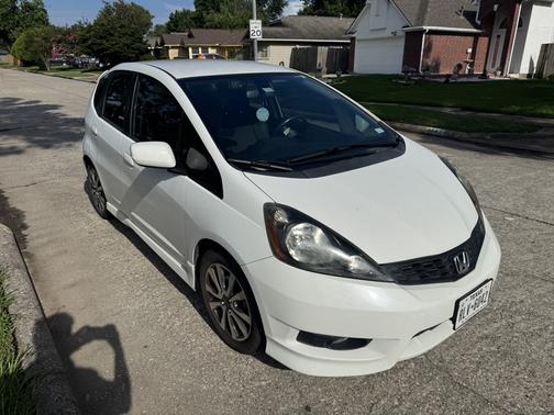 White 2013 Honda Fit Sport
