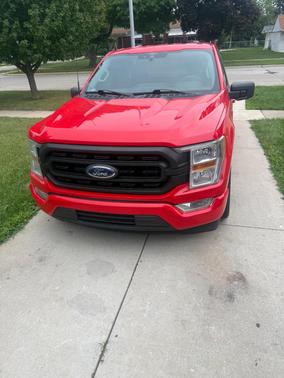 Red 2021 Ford F-150 XL
