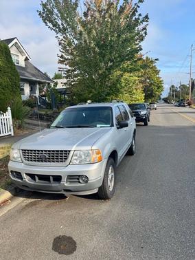 Silver 2002 Ford Explorer XLT