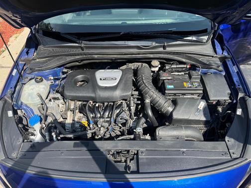Blue 2019 Hyundai Elantra GT N Line